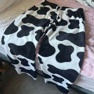 Rue21 Cow Print Fleece Pajama Pants